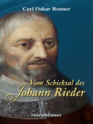 cover image of Vom Schicksal des Johann Rieder
